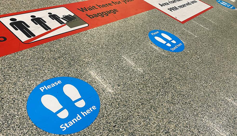 Floor graphics and decals from Modern Ink Signs